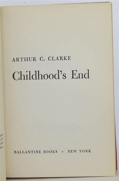 Childhood's End | Arthur C. Clarke | 1st Edition