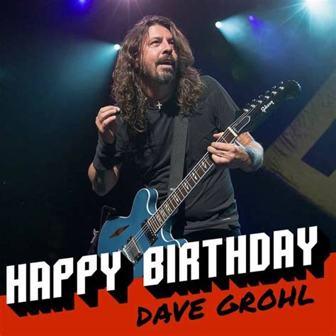 Dave Grohl's Birthday Celebration | HappyBday.to