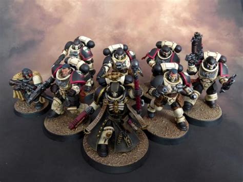 PRO-PAINTED Primaris Space Marines Chaplain Kill Team COMMISSION 1 model Warhammer 40K Game ...