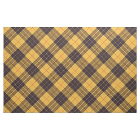 Macleod of Lewis & Ramsay Plaid Scottish tartan Fabric | Zazzle