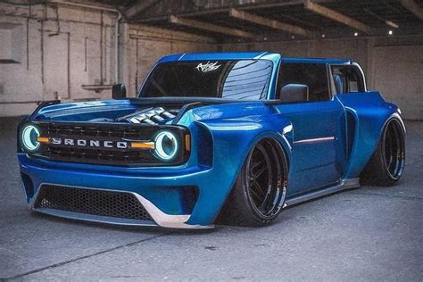 This Slammed Ford Bronco-GT Supercar Mashup is Oddly Satisfying - gallery