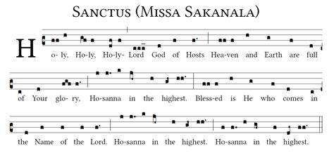 Sanctus | Mass of the Blessed Fire