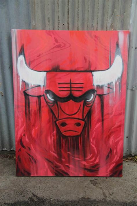 Download High Quality chicago bulls logo graffiti Transparent PNG ...