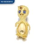 CARTIER | GOLD AND SAPPHIRE BROOCH | Fine Jewels | 2020 | Sotheby's