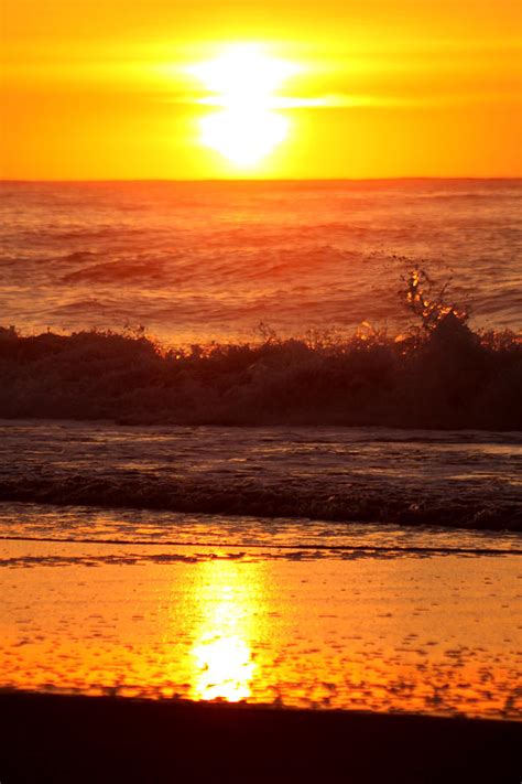 Golden Ocean City Sunrise Photograph by Candy Bott - Pixels