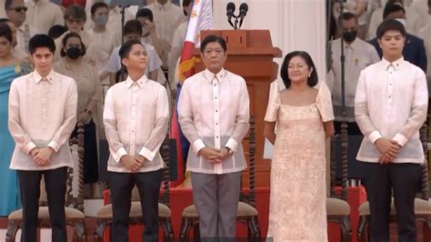 First Family's outfits at President Bongbong Marcos' inauguration | PEP.ph