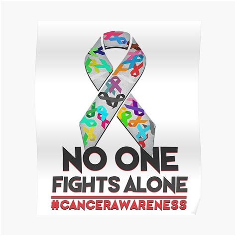 "All Cancer Awareness " Poster for Sale by TrendyNovelTees | Redbubble