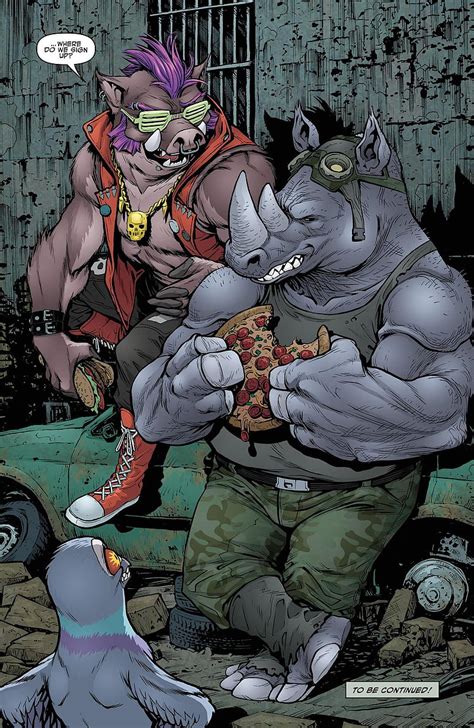 Bebop and Rocksteady, bebop, comic, rocksteady, tmnt, HD phone wallpaper | Peakpx