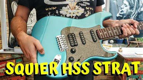 Squier By Fender Affinity Stratocaster HSS Review Demo - YouTube
