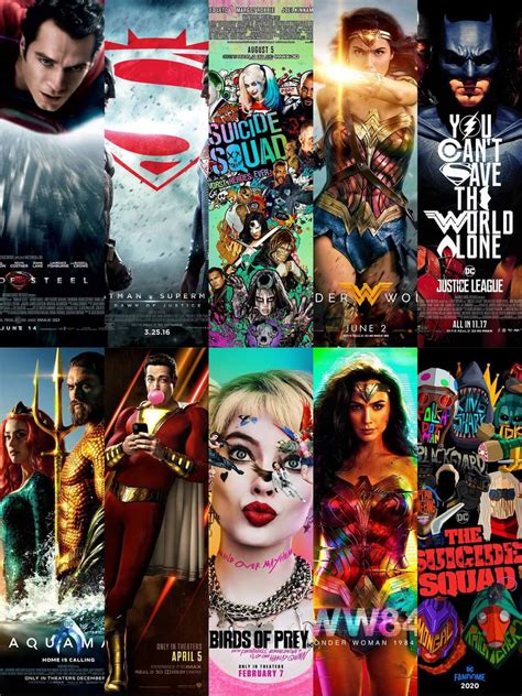 OTHER: All the offical DCEU posters. : r/DC_Cinematic