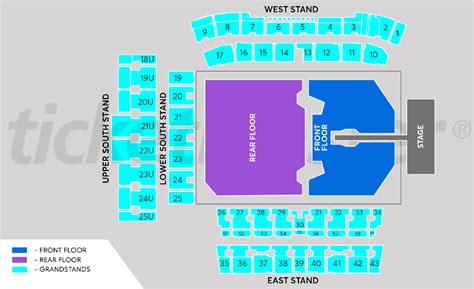 Mt Smart Stadium Map