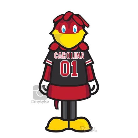 Tykes on Instagram: ““Cocky” the South Carolina Mascot “College Football Kickoff” Tyke. #Cocky # ...