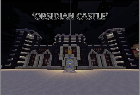 Obsidian Castle Minecraft Map