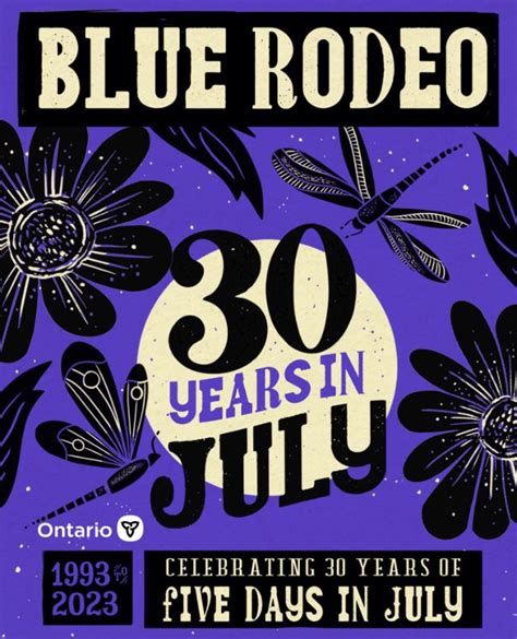 An Evening with Blue Rodeo: Celebrating 30 Years of "Five Days in July ...