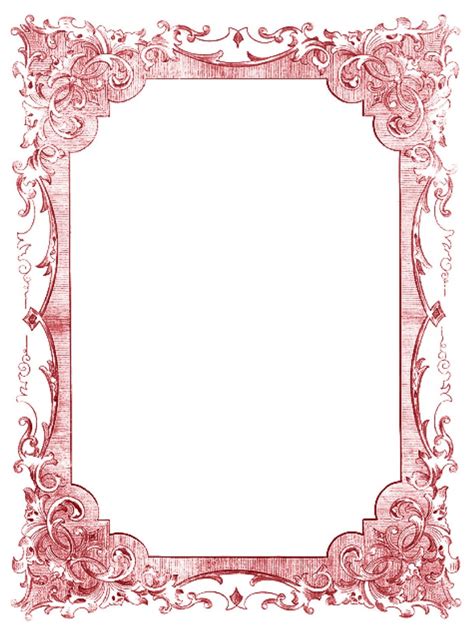 free color clipart photo frame borders - Clipground