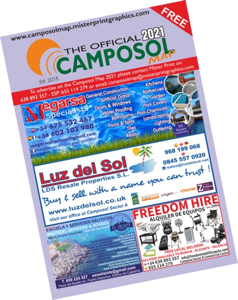 The Official Camposol Map