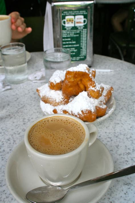 Free stock photo of beignets, Cafe du Monde, coffee