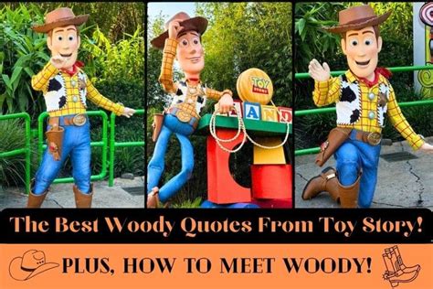 47+ Best Sheriff Woody Toy Story Quotes! Plus, How To Meet Woody At The Disney Parks!