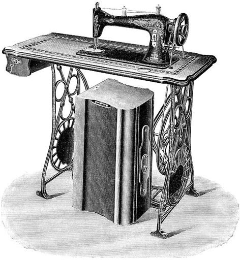 Sewing Machine Industrial Revolution Stock Photos, Pictures & Royalty-Free Images - iStock