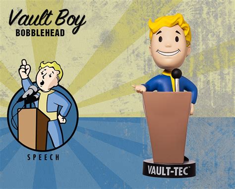 Fallout® 4: Vault Boy 111 Bobbleheads - Series Two: Speech | Gaming Heads