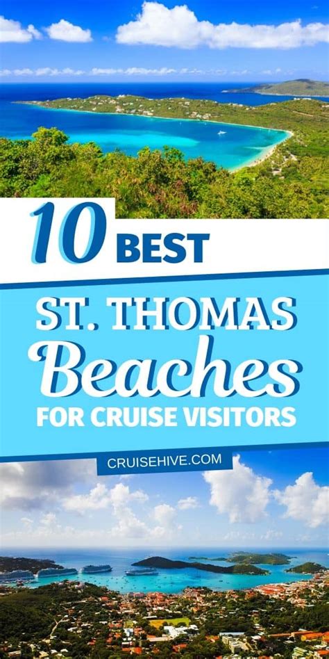 10 Best St. Thomas Beaches for Cruise Visitors