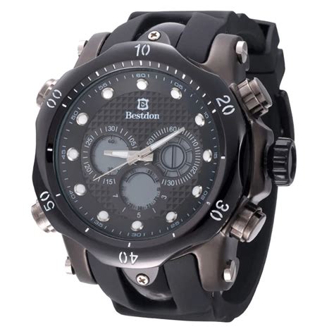 Quartz Guest Watches Luxury Sport Waterproof Watches For Men Cheap Waterproof Watch Dual Time ...