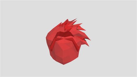 Transparent Red Roblox Hair - Download Free 3D model by austynroper3 [55f5169] - Sketchfab