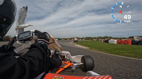 Lydd Kart Circuit - Bird Strike! - 9 May 22 - Rotax 2 Stroke Karting - GoPro Hero10 4K 50fps ...