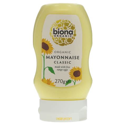 Biona Organic Original Squeezy Mayonnaise - 270g - Biona