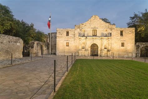 The Legendary Alamo Mission Fort and Museum in San Antonio Stock Photo ...