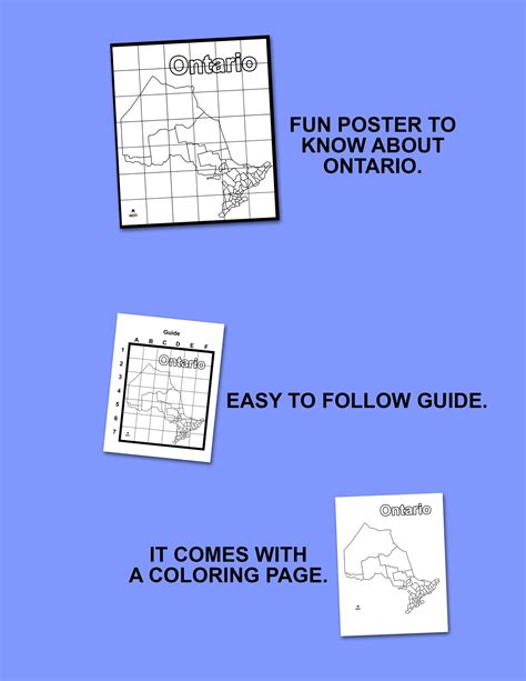 Ontario Map Collaboration Poster | Made By Teachers