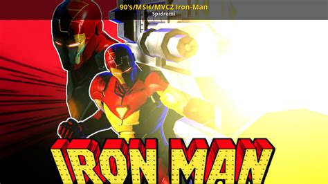 90's/MSH/MVC2 Iron-Man [Ultimate Marvel vs Capcom 3] [Mods]