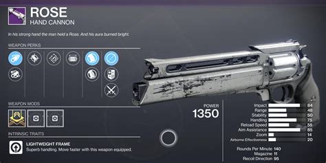 Destiny 2: How to Get Rose Hand Cannon