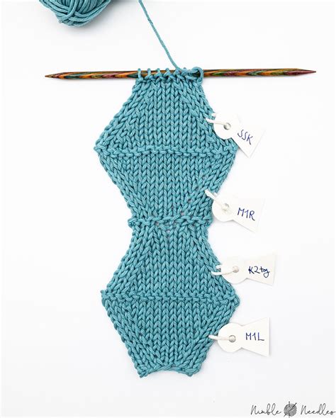 How to M1L and M1R - Knitting increases without the confusion | Knitting stitches tutorial ...