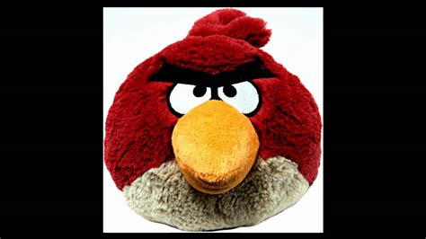 Red Angry Birds Plush Toy For Sale - Others As Well - YouTube