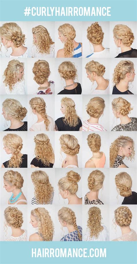 30 Days of Curly Hairstyles - Hair Romance | Rambut panjang, Rambut ...