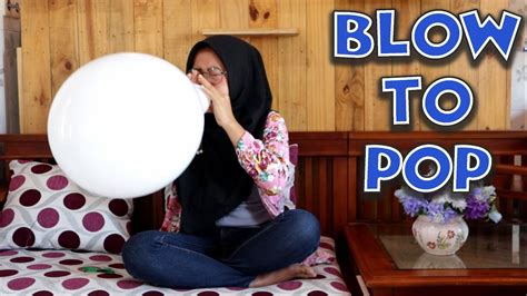 Challenge TIUP BALON 12 Inch OPPO smartphone - Blow to pop BALLOON 12 ...