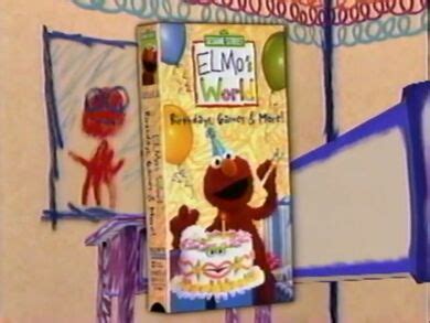 Opening and Closing to Elmo's World: Birthdays, Games & More! (2003 Sony Wonder VHS) | Custom ...