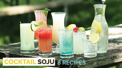 SOJU COCKTAIL 8 Delicious Recipes - Crazy Korean Cooking - The Busy Mom Blog