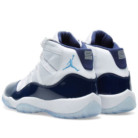 Nike Air Jordan 11 Retro UNC White, University Blue & Navy | END. (NL)