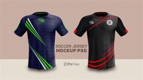 932+ Free Mockup Football Jersey Psd Branding Mockups File