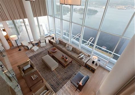 Modern penthouse apartment in downtown Vancouver by Robert Bailey