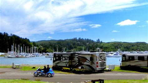 Camping • Winchester Bay RV Resort at Salmon Harbor Marina