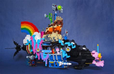 The LEGO Movie Master Builder's Submarine MOC by Imagine Rigney