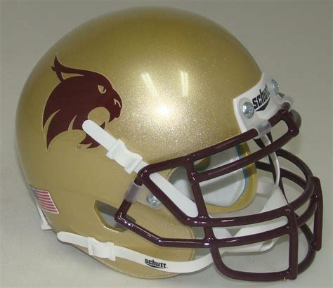 Texas State Bobcats Schutt Full Size Replica Helmet