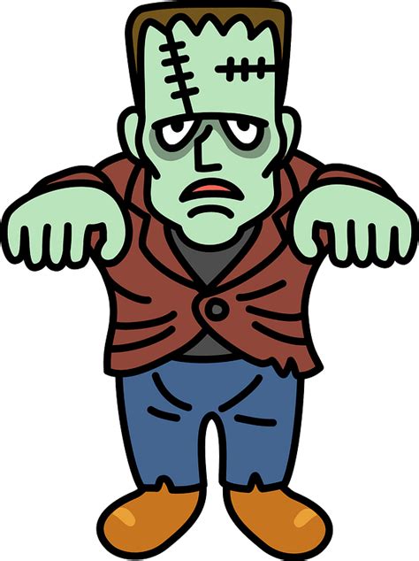 Frankenstein's Monster, Monster Mash, Monster Clipart, Halloween, Free ...