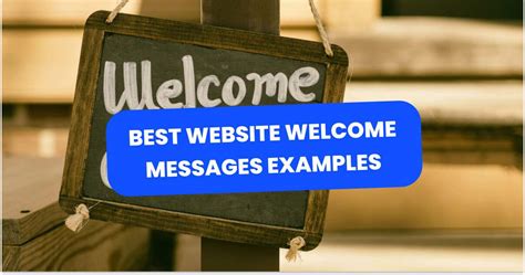 Best Website Welcome Messages of 2024 | 32 Examples