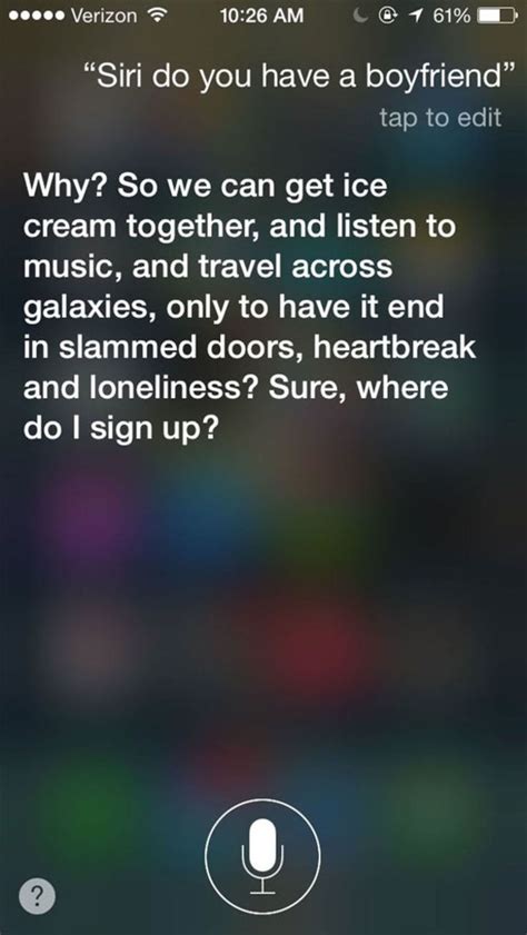 21 Siri Conversations That Prove She’s More Than Just An Assistant | Funny siri responses, Siri ...