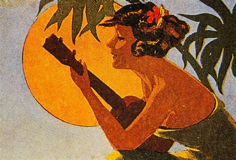 Vintage Hawaiian Art Painting by Hawaiian Legacy Archive - Printscapes