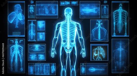 The use of various imaging techniques to visualize and diagnose medical ...